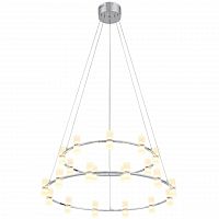 подвесная светодиодная люстра st luce cilindro sl799.103.21 белая в Смоленске