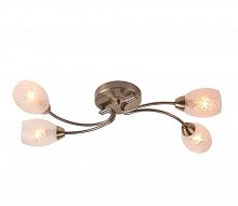 потолочная люстра idlamp carmina 201/4pf-oldbronze в Смоленске