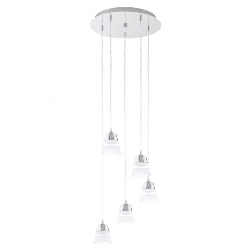люстра дизайнерская indwell хром белая в Смоленске