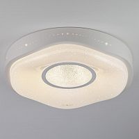 потолочный светодиодный светильник eurosvet shine 40011/1 led белый в Смоленске