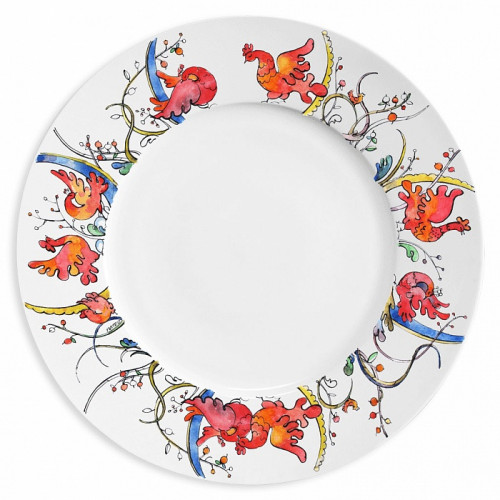 блюдо сервировочное 310 мм бортовое петушки в Смоленске