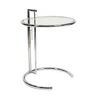 стол журнальный eileen gray style cocktail table e-1027 прозрачный в Смоленске