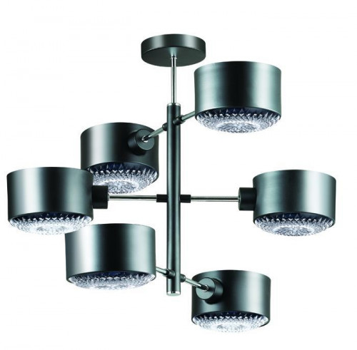 потолочная люстра lumion jared 3741/6c черная в Смоленске