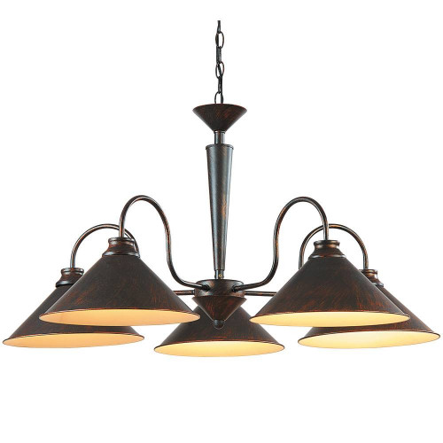 подвесная люстра arte lamp cone a9330lm-5br в Смоленске