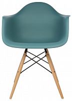 стул klassic premium daw бирюзовый (eames style) в Смоленске