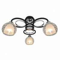 потолочная люстра arte lamp ginevra a1604pl-3bk в Смоленске