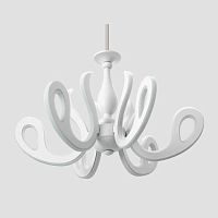 потолочная светодиодная люстра ambrella light orbital classic fk81/6 wh 292w d640 белая в Смоленске