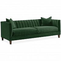 диван penelope sofa прямой зеленый в Смоленске