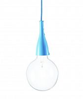 подвесной светильник ideal lux minimal sp1 azzurro в Смоленске