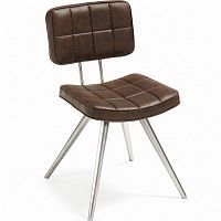 стул lola seat pu brown ножки из нержаеющей стали c589u09 от la forma (ex julia grup) в Смоленске