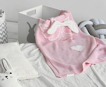 плед ангел 60*90 св.розовый в Смоленске