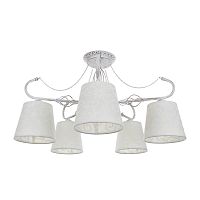 потолочная люстра idlamp vilucchio 556/5pf-whitepatina в Смоленске