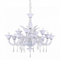 подвесная люстра ideal lux renoir sp12 bianco в Смоленске