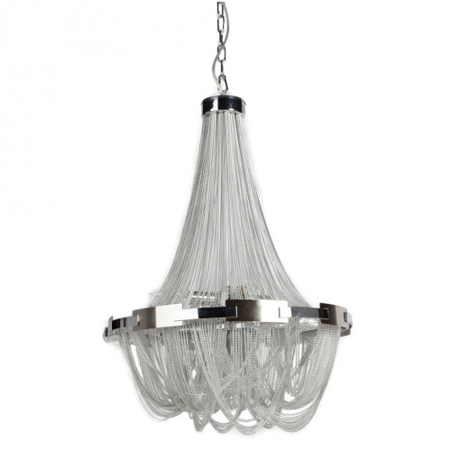 люстра firenzo серебро, прозрачная в Смоленске