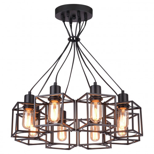 подвесная люстра lussole loft lsp-9541 в Смоленске