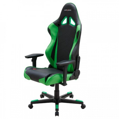 кресло геймерское dxracer racing черно-зеленое в Смоленске