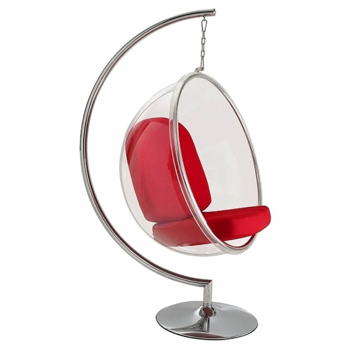 кресло bubble chair with stand красное в Смоленске