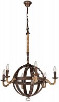 люстра d3061-6ogr коричневая в Смоленске