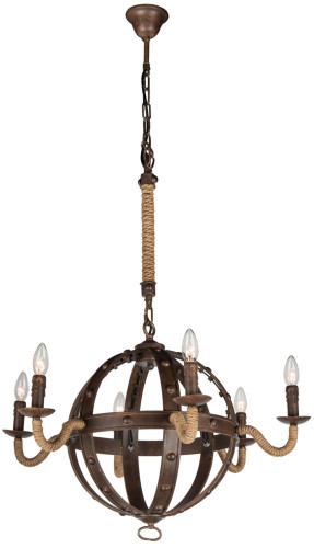 люстра d3061-6ogr коричневая в Смоленске