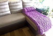 плед нежность фиолетовый большой в Смоленске